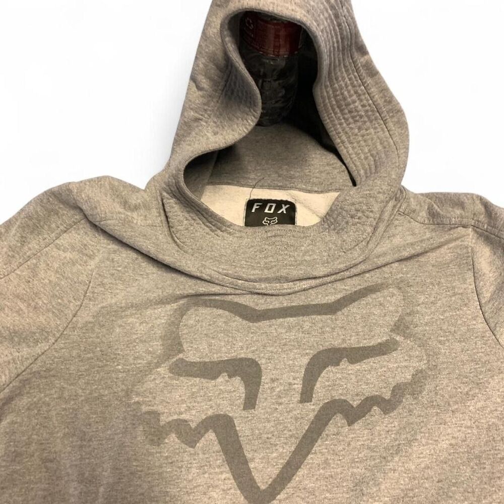 Fox-racing Men's Grey Hoodie